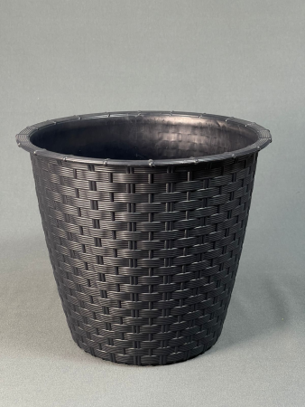 Горшок для цветов Ratolla round 200 Черный